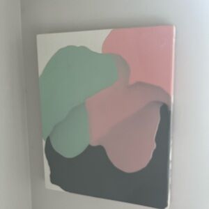 Andy Blank Wall Art - hard wood canvases with the porcelain design by Andy Blank